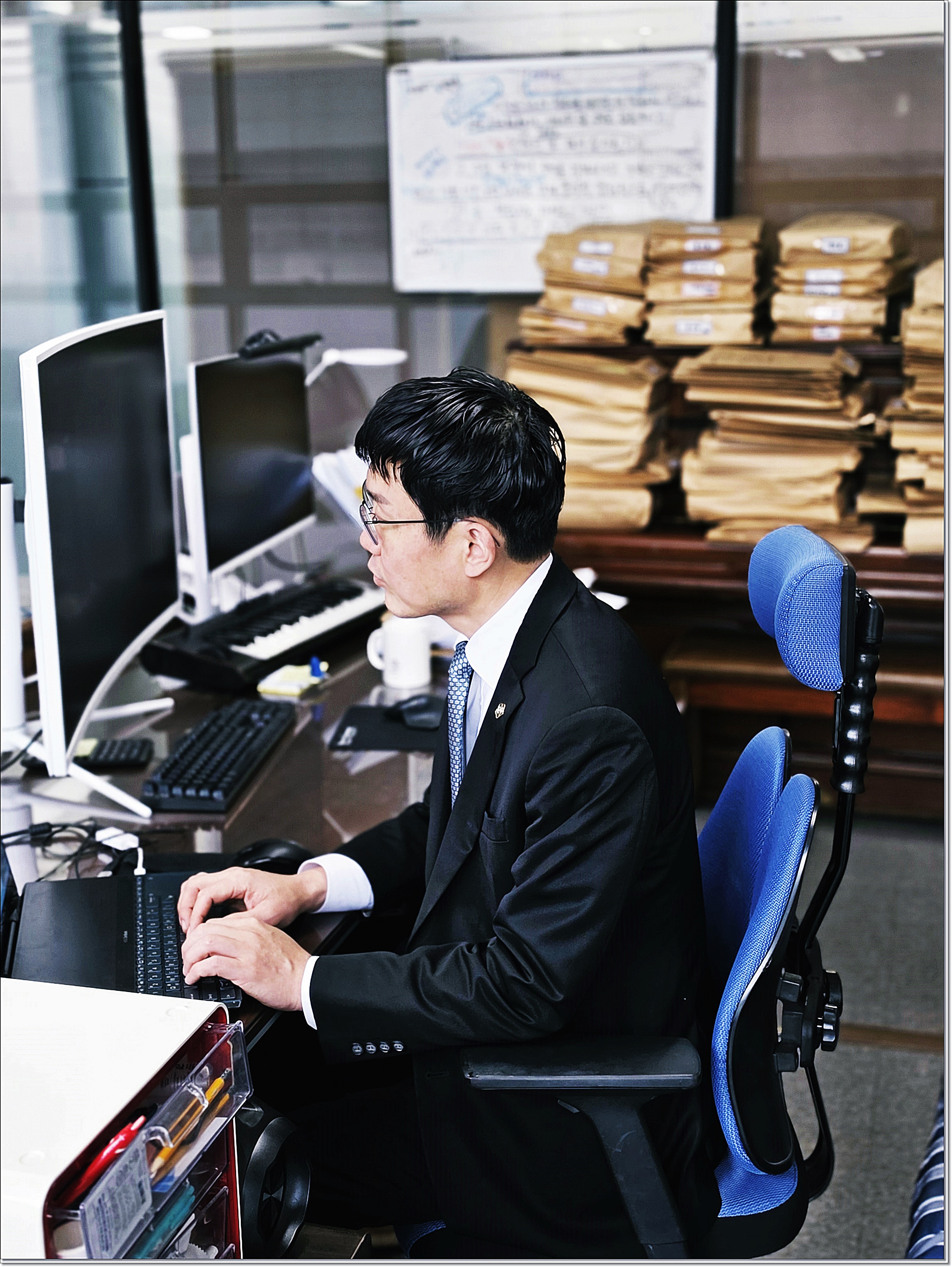 전주변호사 법무법인 태앤규 김기태 대표변호사 업무 모습